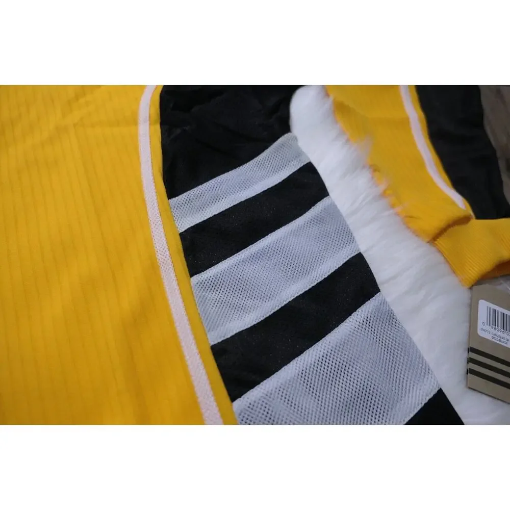 NWT Vintage 90s ADIDAS Soccer Carlsbad Goalkeeper Jersey Gold & Black Men XL